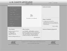 Tablet Screenshot of amcaleffi.com.br